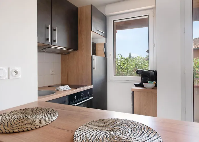 T2 Balcon Avec Parking Securise Et Gratuit Apartment Toulouse