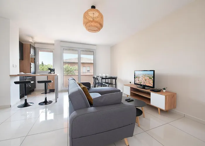 Apartamento T2 Balcon Avec Parking Sécurisé Et Gratuit Toulouse